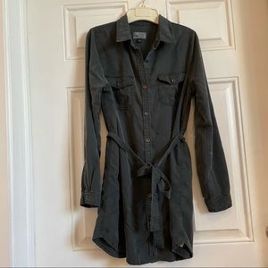 Universal Thread Button Down Tunic Dress